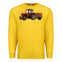 Lemon farm tractor Premium Sweatshirt - RanaPortraitStore