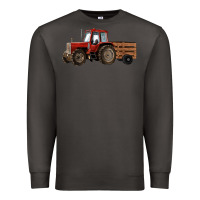 Smoke farm tractor Premium Sweatshirt - RanaPortraitStore