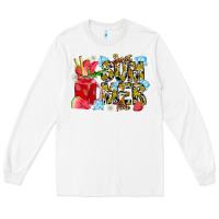 White sweet summer time Long Sleeve Tee - CowhideDigitalArt