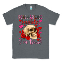 Charcoal Heather roses are red inside i m dead Classic Tee - OliviaCreatesArt