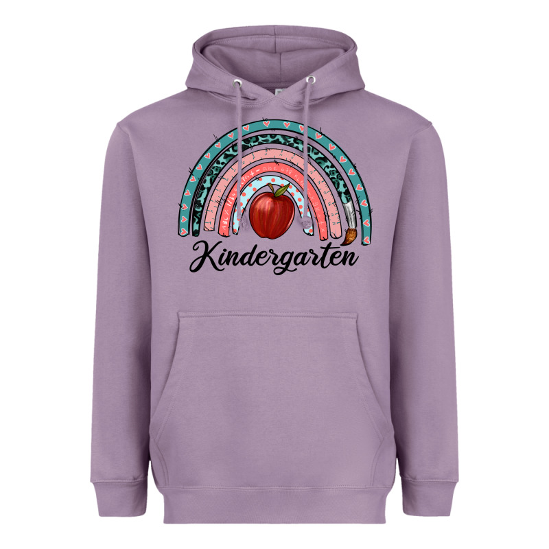 Kindergarten Rainbow Heavyweight Hoodie by RanaPortraitStore | Teevron