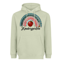 Matcha kindergarten rainbow Heavyweight Hoodie - RanaPortraitStore