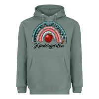 Sage kindergarten rainbow Heavyweight Hoodie - RanaPortraitStore