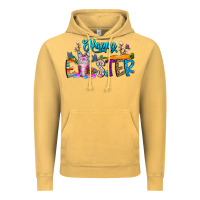 Vintage Mustard happy easter coffee Vintage Hoodie - CowhideDigitalArt