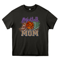 Asphalt Basketball Mom Heavy Core Tee - HowdyJamesFarm