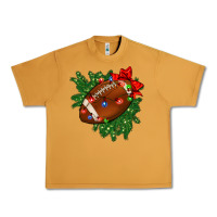 Peanut Butter american football christmas with lights and ribbon Urban Heavy Tee - FaDigitalArtStudio