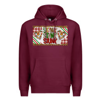 Burgundy Stink Stank Stunk Premium Hoodie - Artiststas