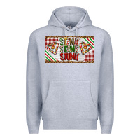 Heather Grey Stink Stank Stunk Premium Hoodie - Artiststas