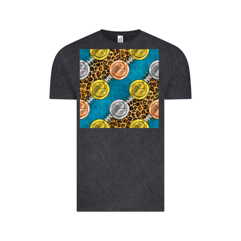American Football Medal With Leopard Vintage Tee by BundleAndBundleShop | Teevron