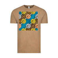 Vintage Coffee american football medal with leopard Vintage Tee - BundleAndBundleShop
