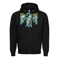 Black thuhderbird Zipper Hoodie - JahusDesignShop