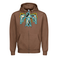 Chestnut thuhderbird Zipper Hoodie - JahusDesignShop