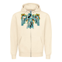Sandshell thuhderbird Zipper Hoodie - JahusDesignShop