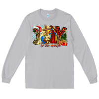 Moon Dust Joy To The World Long Sleeve Tee - CowhideDigitalArt