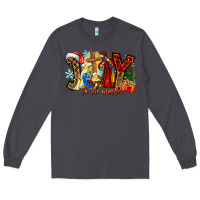 Smoke Joy To The World Long Sleeve Tee - CowhideDigitalArt