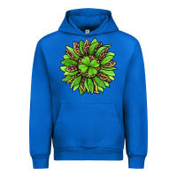Cobalt lucky leopard st patricks sunflower Urban Hoodie - Jasminsmagicworld