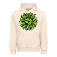 Sandshell lucky leopard st patricks sunflower Urban Hoodie - Jasminsmagicworld