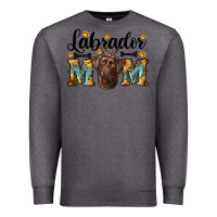 Charcoal Heather western labrador mom Premium Sweatshirt - RanaPortraitStore