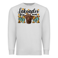 Dove Grey western labrador mom Premium Sweatshirt - RanaPortraitStore