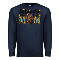Navy western labrador mom Premium Sweatshirt - RanaPortraitStore