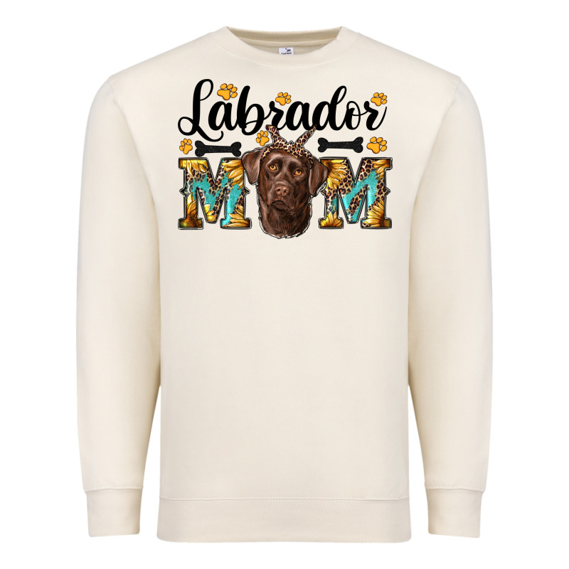 Western Labrador Mom Premium Sweatshirt by RanaPortraitStore | Teevron