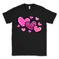 Black love hearts Classic Tee - OliviaCreatesArt