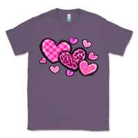 Lavender love hearts Classic Tee - OliviaCreatesArt