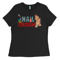 Black nail queen bbs Ladies Tee - BundleAndBundleShop
