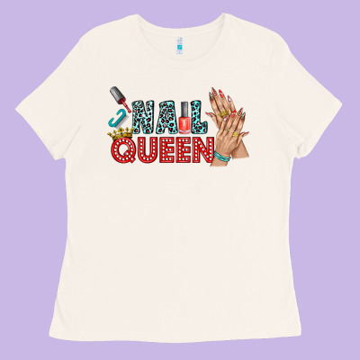 Nail Queen Bbs Ladies Tee Designed By Bundleandbundleshop