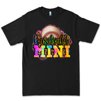 Black baseball mini Premium Tee - OliviaCreatesArt