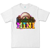 White baseball mini Premium Tee - OliviaCreatesArt