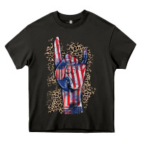 Asphalt Freedom rock hand 4th of july Heavy Core Tee - CowGirlArtShop