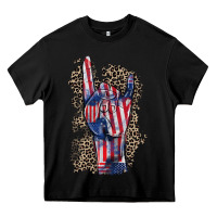 Black Freedom rock hand 4th of july Heavy Core Tee - CowGirlArtShop