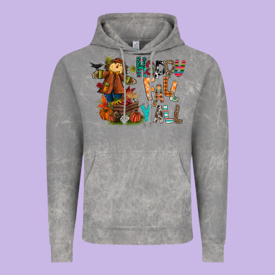 Happy Fall Y All Vintage Hoodie Designed By Cowhidedigitalart