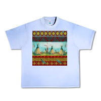 Grape Ice teepe tent dreamcatcher totem pole seamless patter Urban Heavy Tee - FaDigitalArtStudio