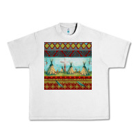 Lunar Rock teepe tent dreamcatcher totem pole seamless patter Urban Heavy Tee - FaDigitalArtStudio