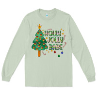Matcha Jolly Jolly Babe Long Sleeve Tee - CowhideDigitalArt