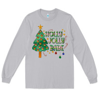 Moon Dust Jolly Jolly Babe Long Sleeve Tee - CowhideDigitalArt