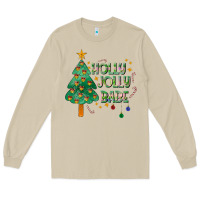 Mushroom Jolly Jolly Babe Long Sleeve Tee - CowhideDigitalArt