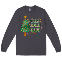 Smoke Jolly Jolly Babe Long Sleeve Tee - CowhideDigitalArt