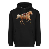 Black horse body Heavyweight Hoodie - RanaPortraitStore