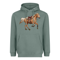 Sage horse body Heavyweight Hoodie - RanaPortraitStore