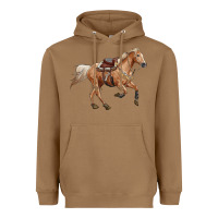 Toasted Coconut horse body Heavyweight Hoodie - RanaPortraitStore