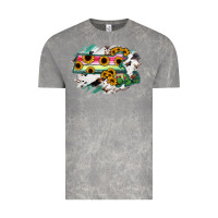Cloud Rock Massachusetts State Map Vintage Tee - RanaPortraitStore