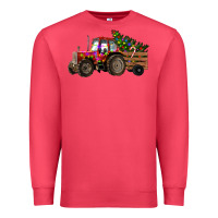 Cardinal christmas farm Premium Sweatshirt - RanaPortraitStore