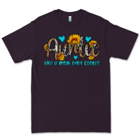 Plum auntie like a mom only cooler Premium Tee - OliviaCreatesArt