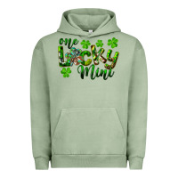Pigment Oil Green St. Patrick's Day One Lucky Mini Urban Hoodie - RanaPortraitStore