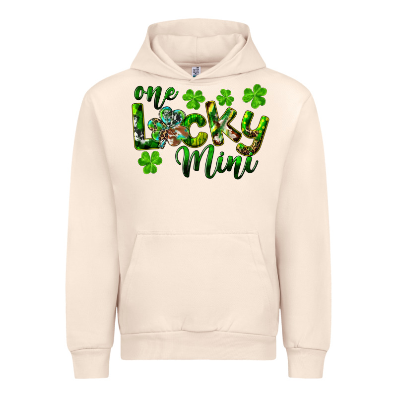 St. Patrick's Day One Lucky Mini Urban Hoodie by RanaPortraitStore | Teevron