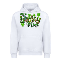 White St. Patrick's Day One Lucky Mini Urban Hoodie - RanaPortraitStore