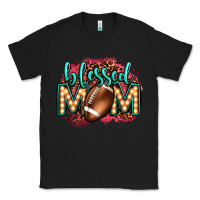 Black blessed american football mom lightbulb letters Classic Tee - OliviaCreatesArt